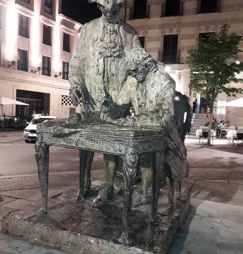 Monumento a Alberto Churriguera y al Conde Francos-萨拉曼卡必去景点