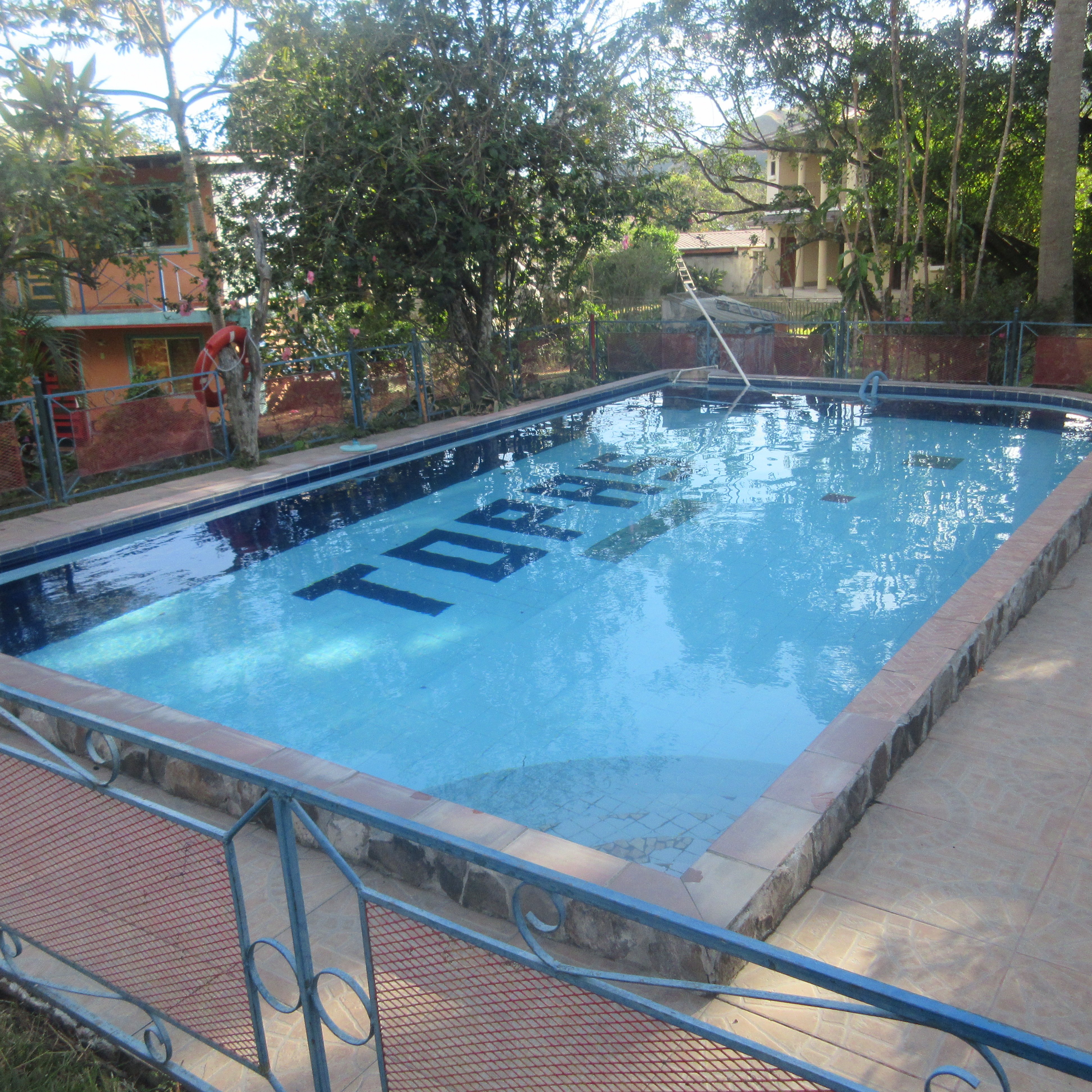 Pension Topas-泳池