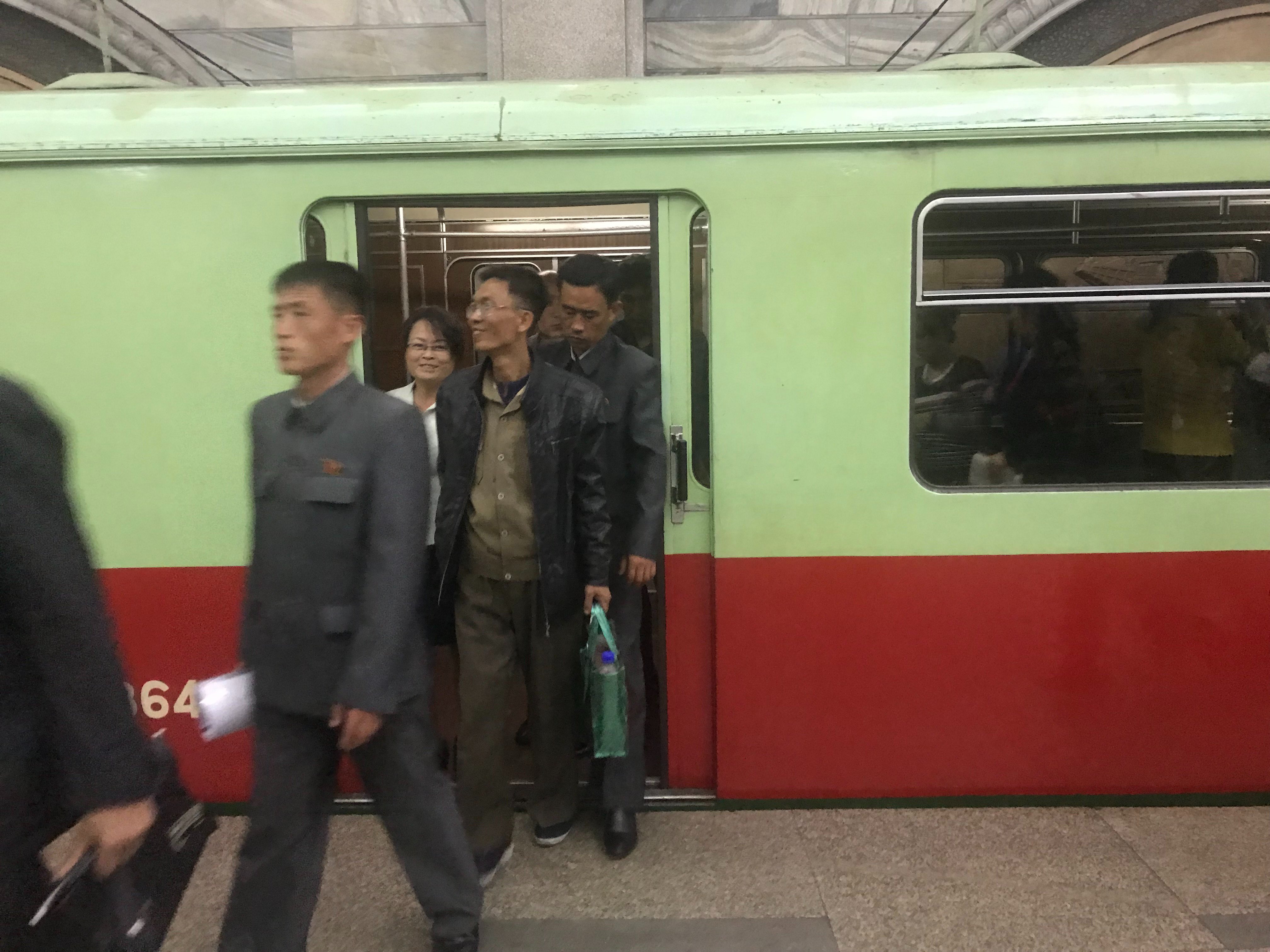 Pyongyang Metro-2019年1月20日上传的实拍图