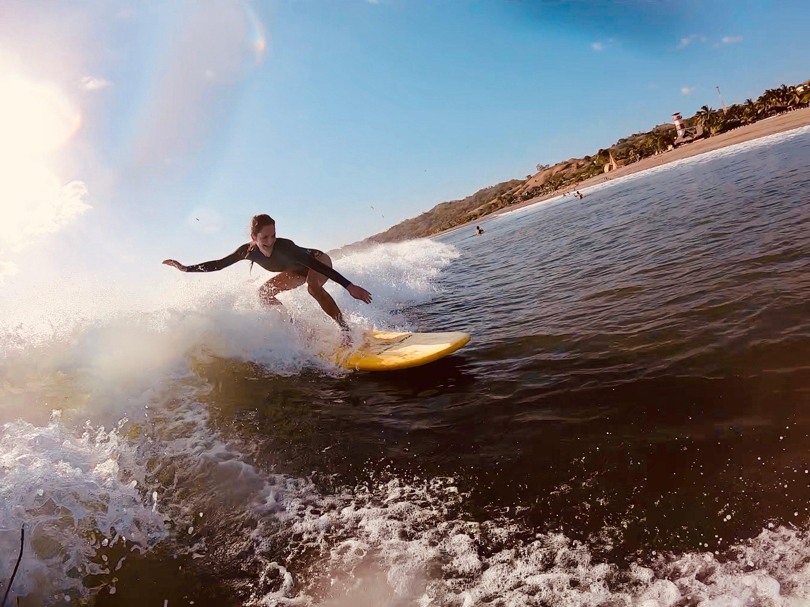 Beach Break Surf Camp and Hotel Playa Venao-泳池