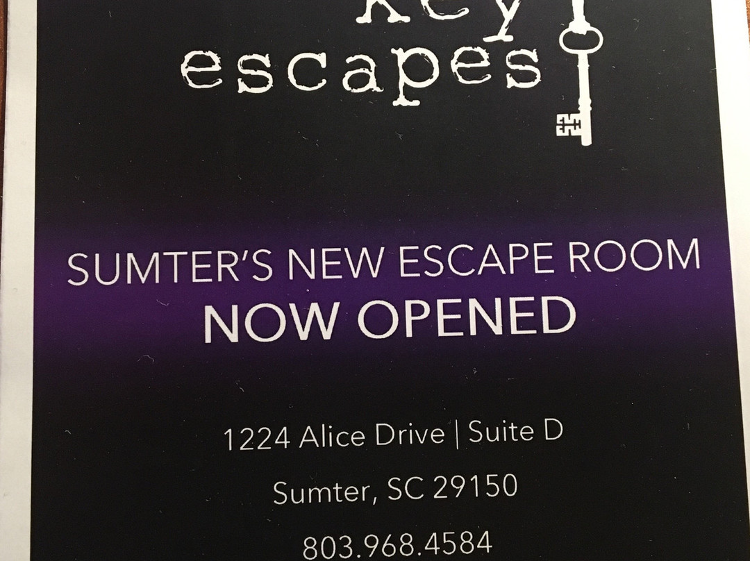 Skeleton Key Escapes-Sumter必去景点