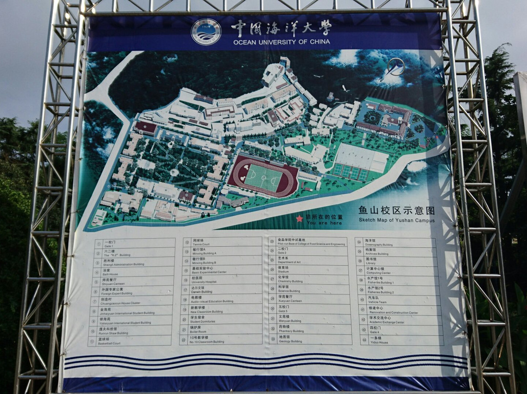 青岛中国海洋大学-青岛市必去景点