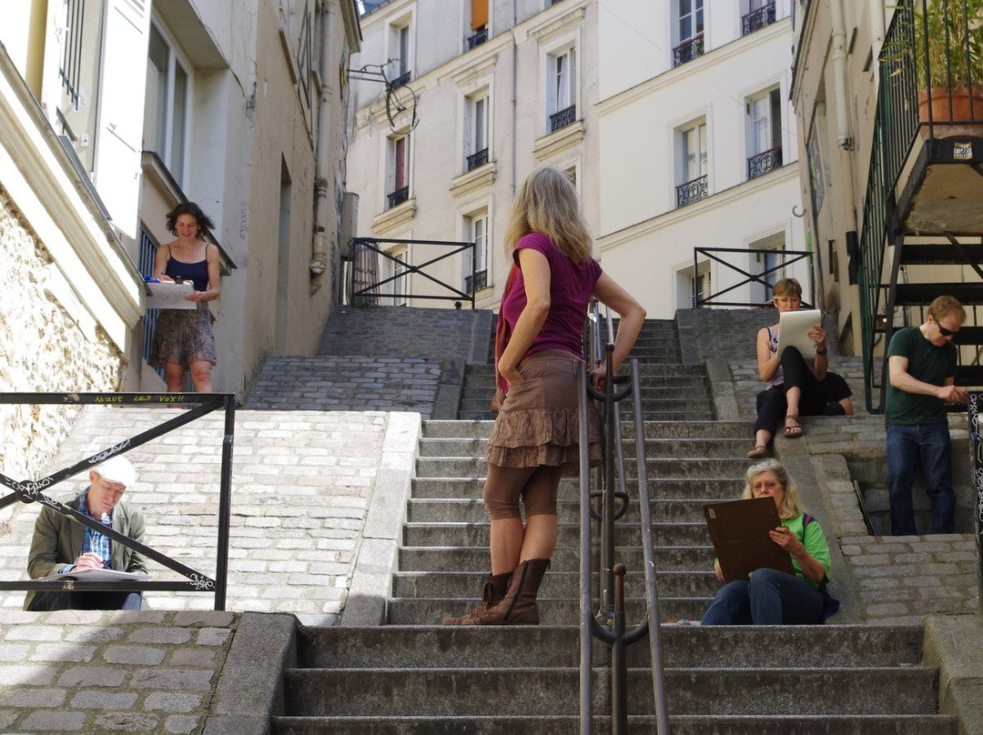 Life Drawing Montmartre-巴黎必去景点