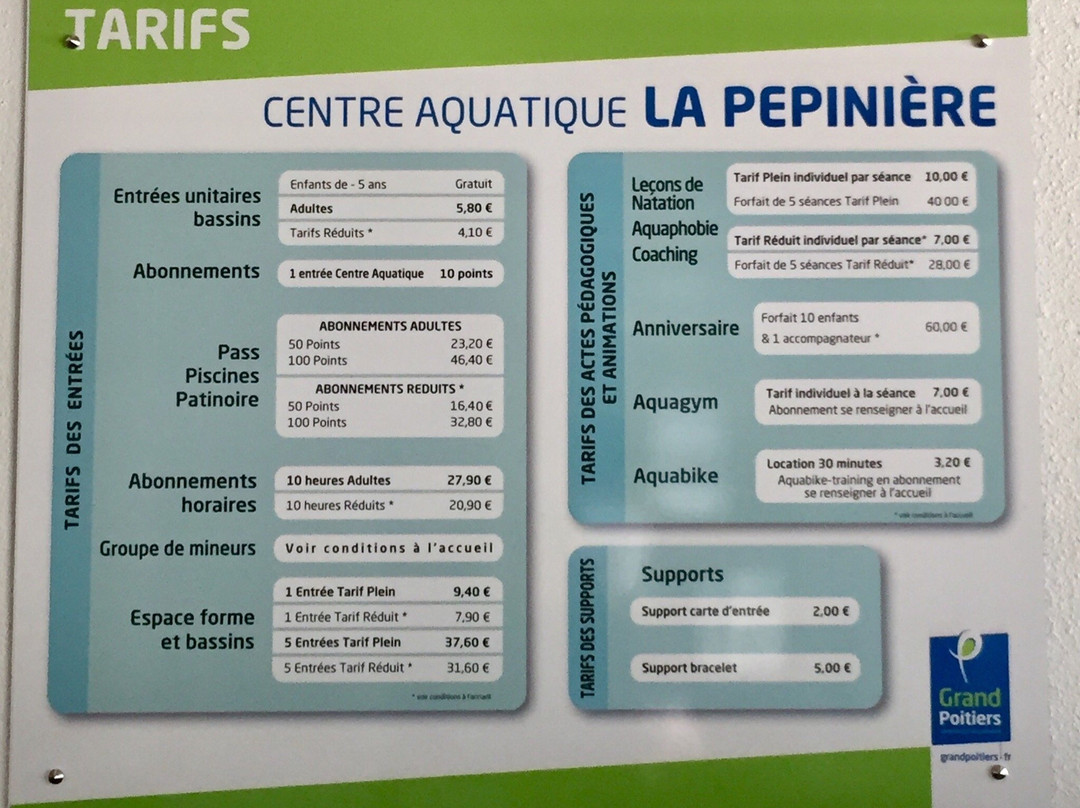 Centre Aquatique de la Pepiniere景点图片