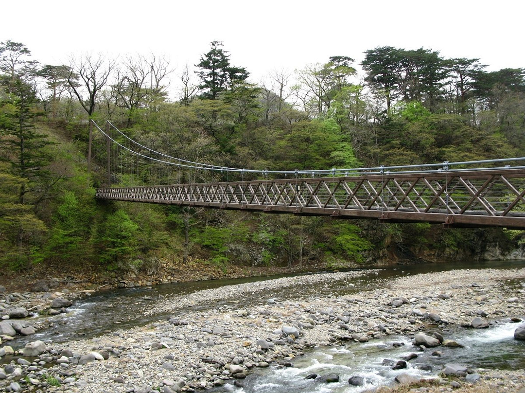 Nanatsuiwa Suspension Bridge-那须盐原市必去景点