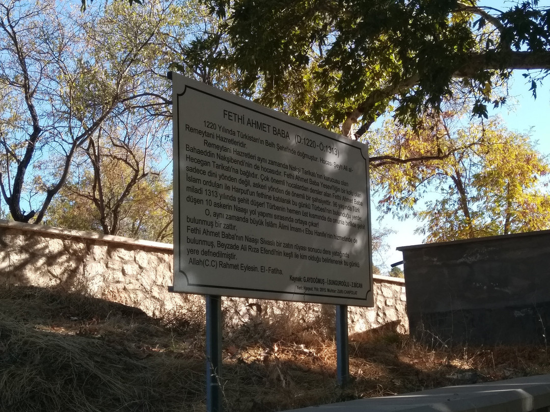Fetih Ahmet Baba Turbesi-Harput必去景点