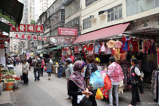 马宝道夜市-香港必去景点