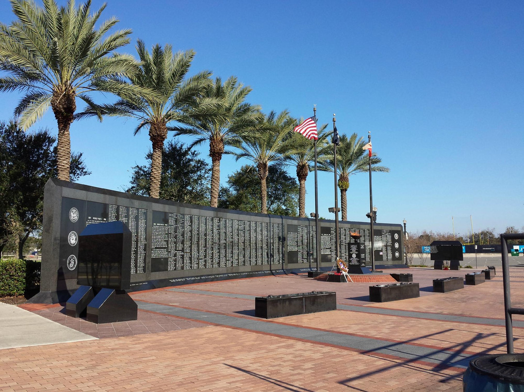 Veterans Memorial Wall-杰克逊维尔必去景点