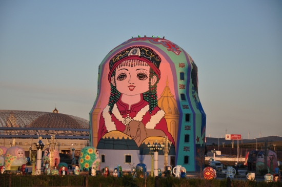 俄罗斯套娃广场-满洲里市必去景点