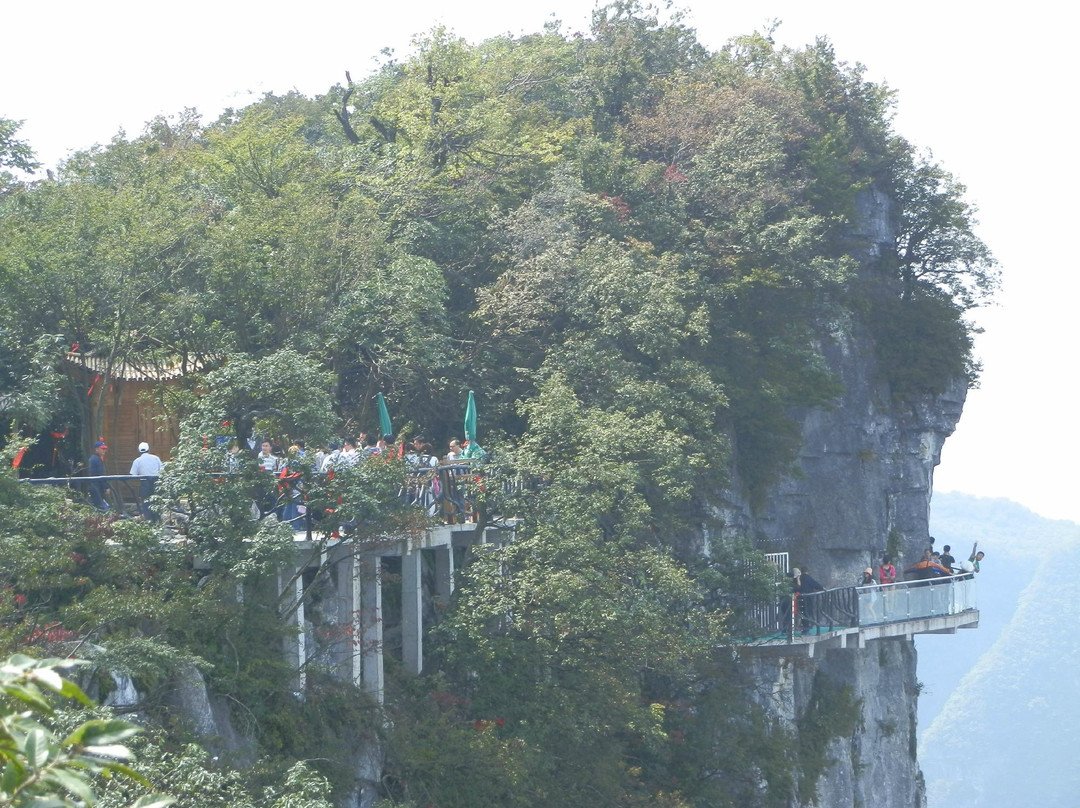 张家界天门山景点图片
