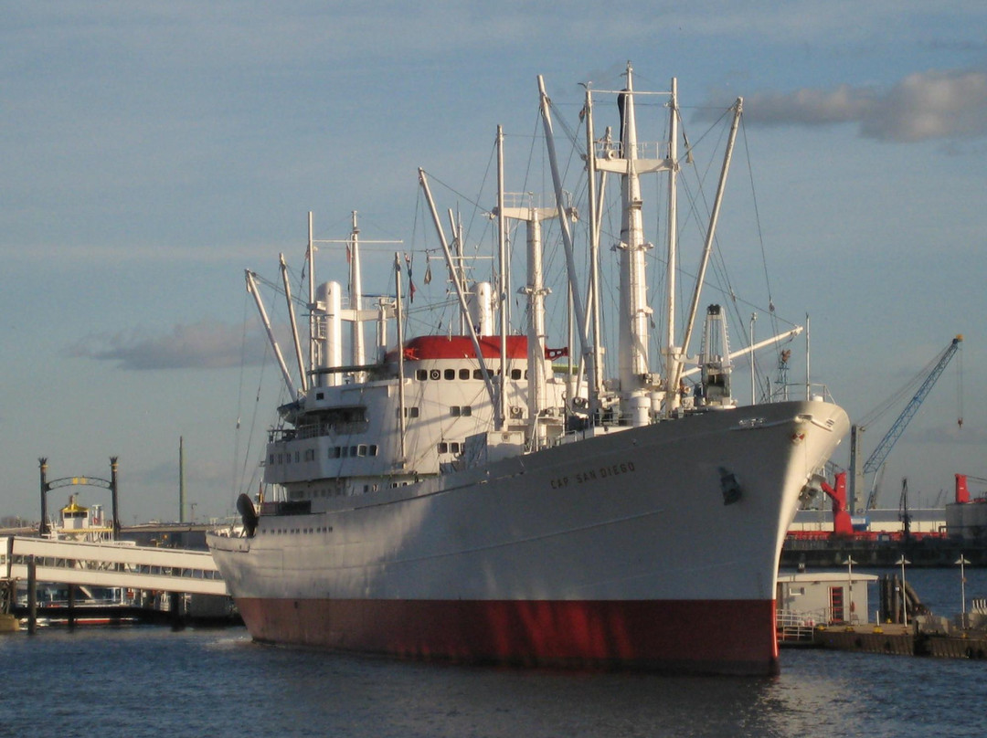 Museumsschiff Cap San Diego-汉堡必去景点