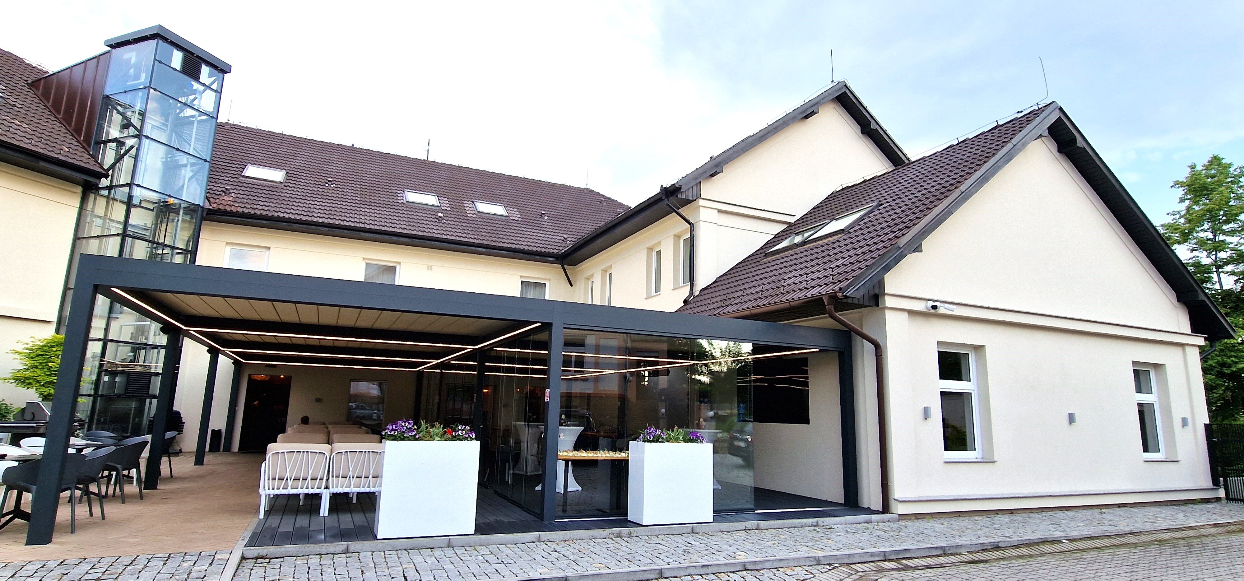 Hotel U Kaplicky-浴室