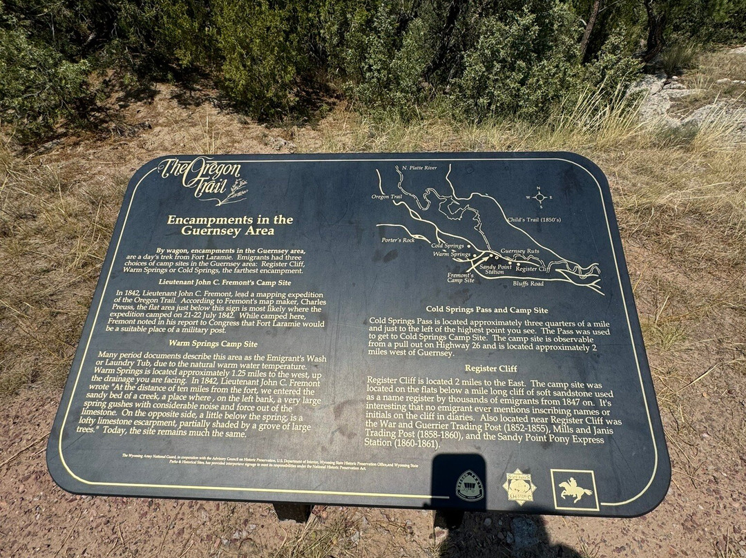 Oregon Trail Ruts-Guernsey必去景点