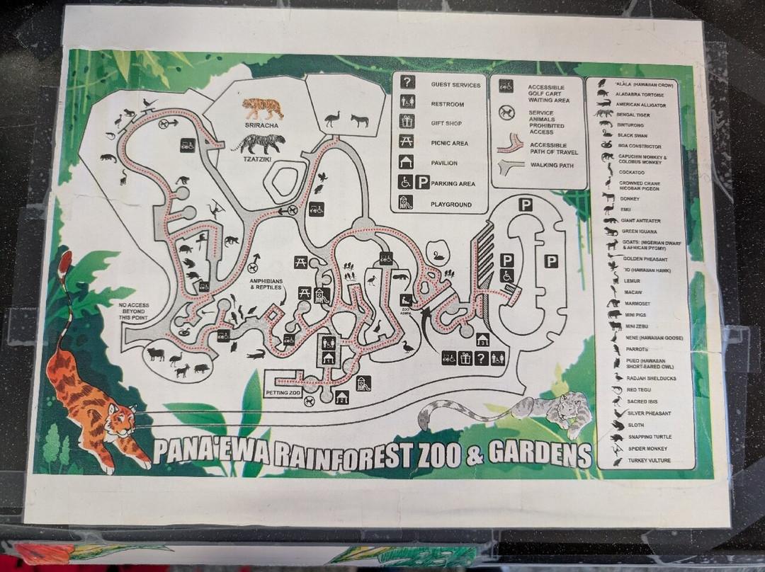 帕奈瓦热带雨林动物园-希洛必去景点