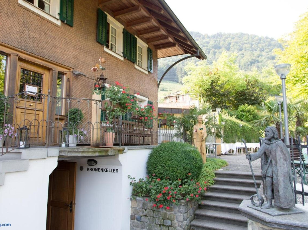 Blatten酒店住宿-Gasthof Krone Blatten