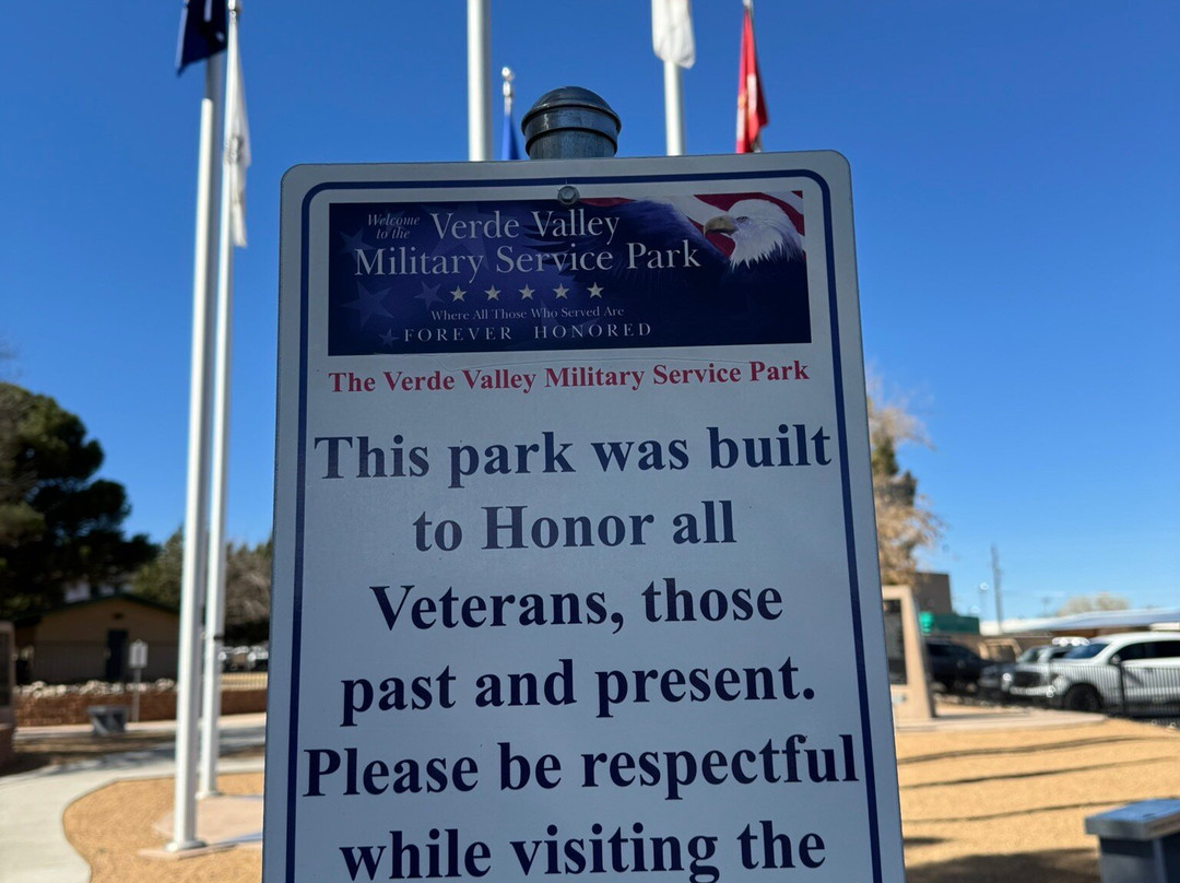 Verde Valley Military Service Park-Cottonwood必去景点