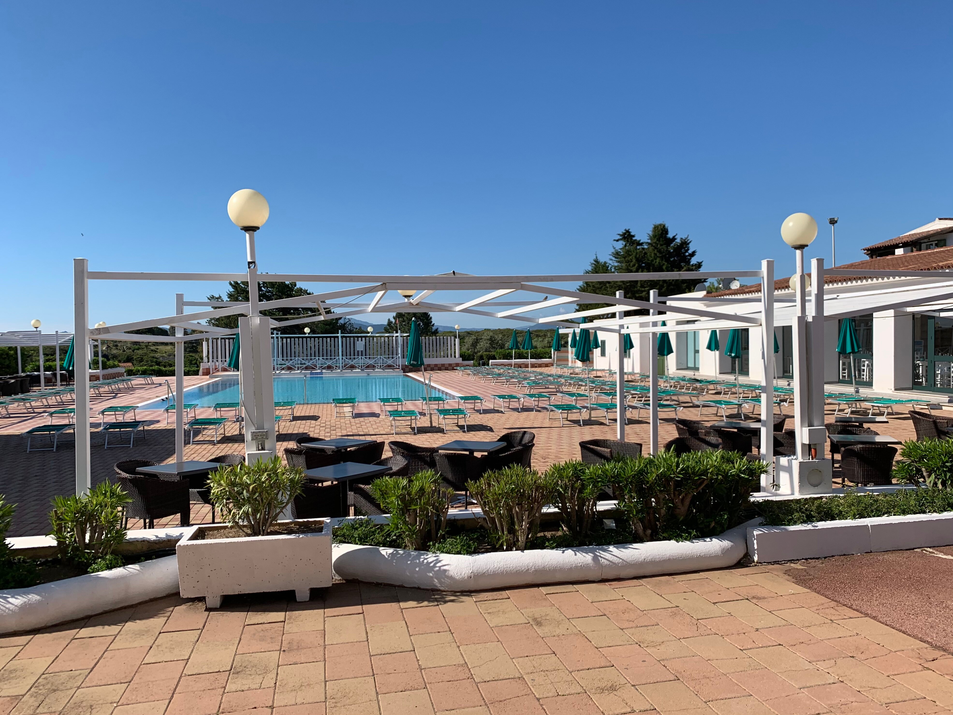 Hotel Baia Aranzos-泳池