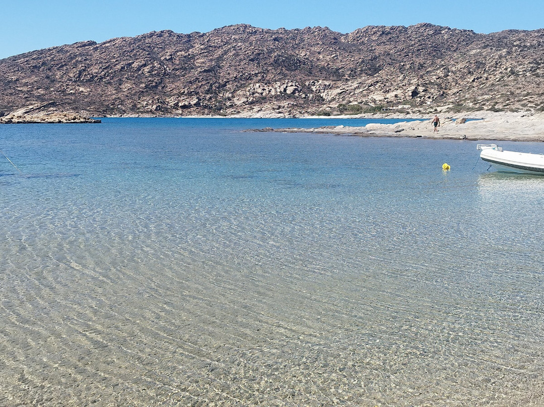 Manganari Beach-埃欧斯岛必去景点