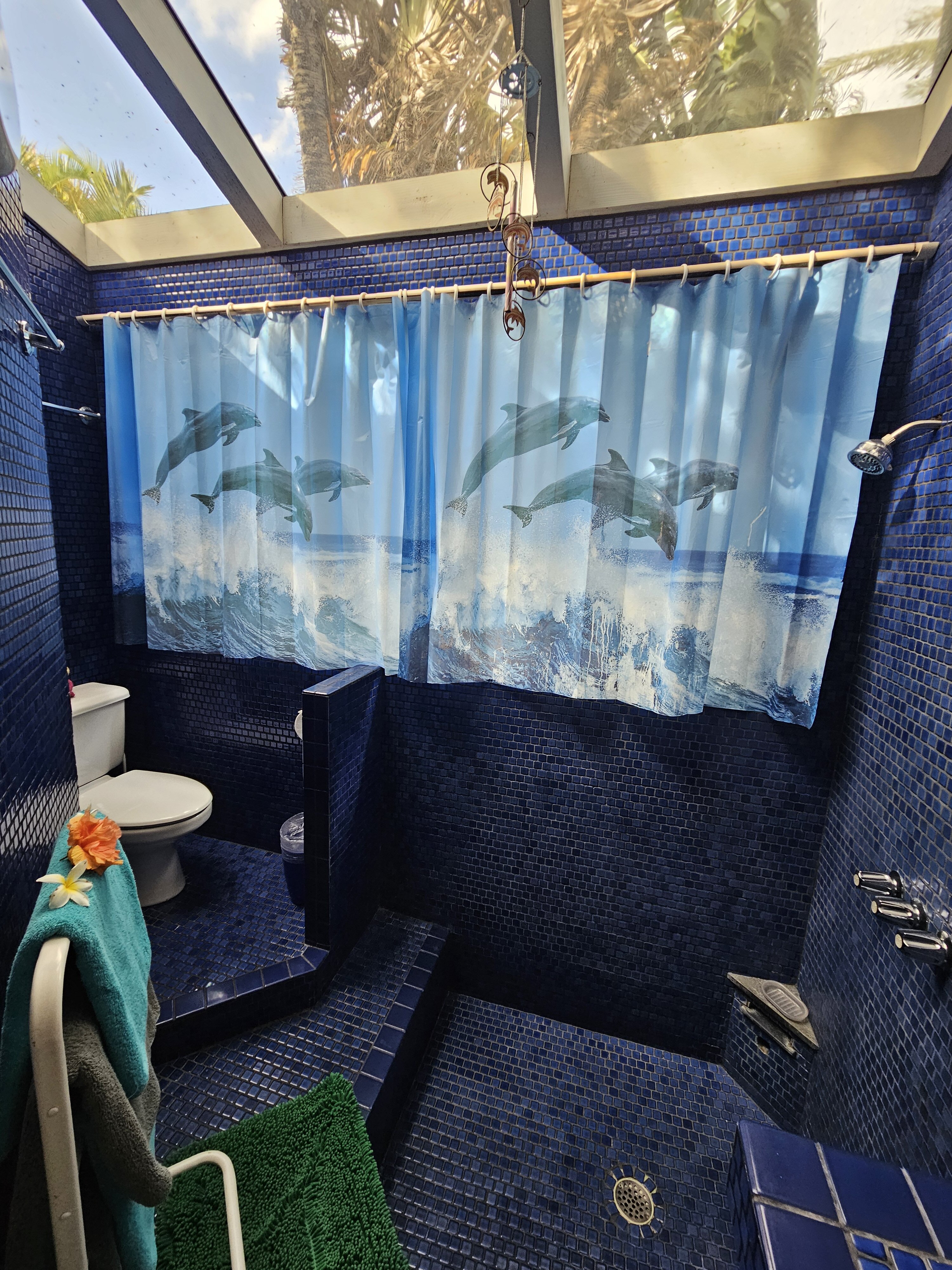 Huelo Pt Lookout Bed and Breakfast Maui-浴室