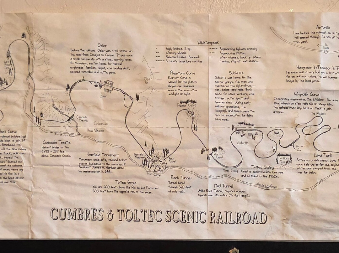 Cumbres & Toltec Scenic Railroad-Chama必去景点
