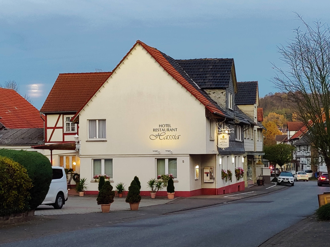 Neukirchen酒店住宿-哈莎餐厅酒店