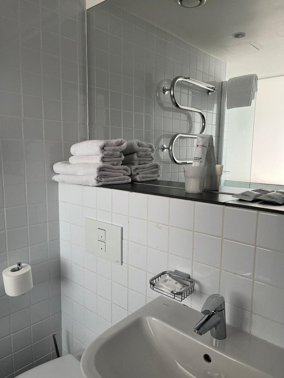 莫斯科斯莫伦斯卡娅AZIMUT酒店-浴室