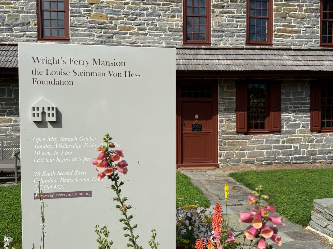 Wright's Ferry Mansion-Columbia必去景点