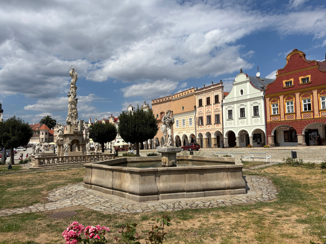 Horní kasna se socho Siléna (Silenenbrunnen)