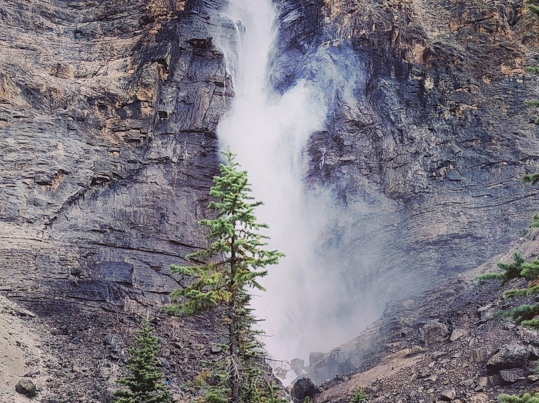 Takakkaw Falls-幽鹤国家公园必去景点