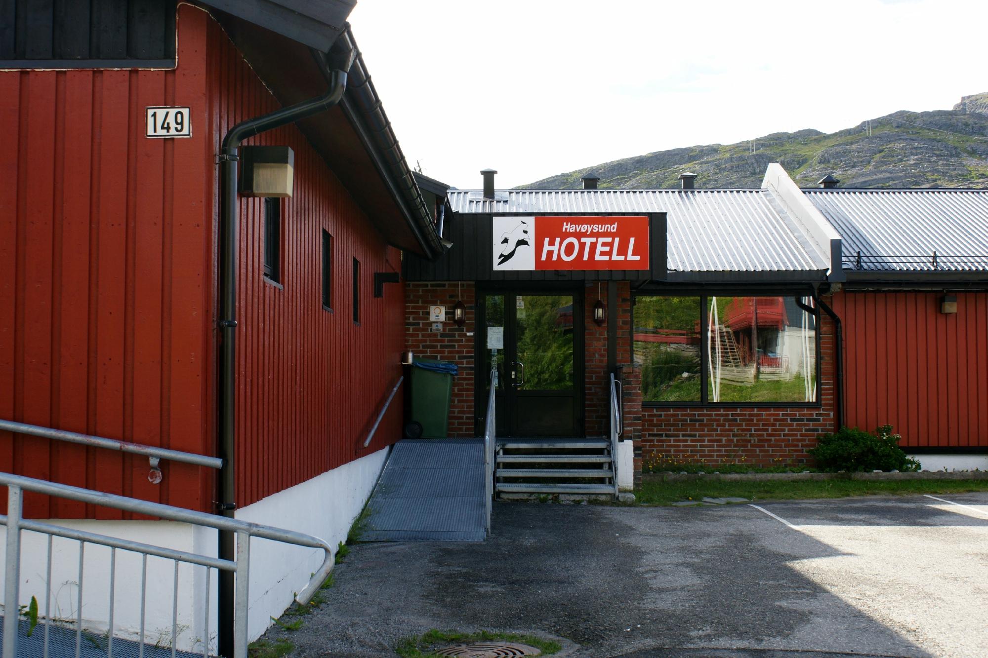Havoysund Hotell & Rorbuer-浴室