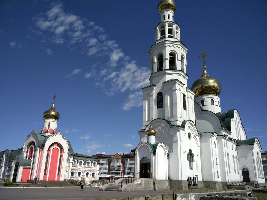 Monument to the First Russian Teachers of Tuva Republic