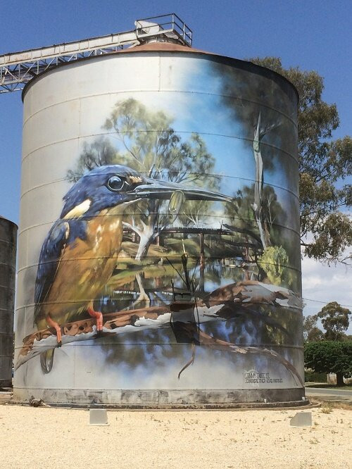 GrainCorp Silo Art-Rochester必去景点