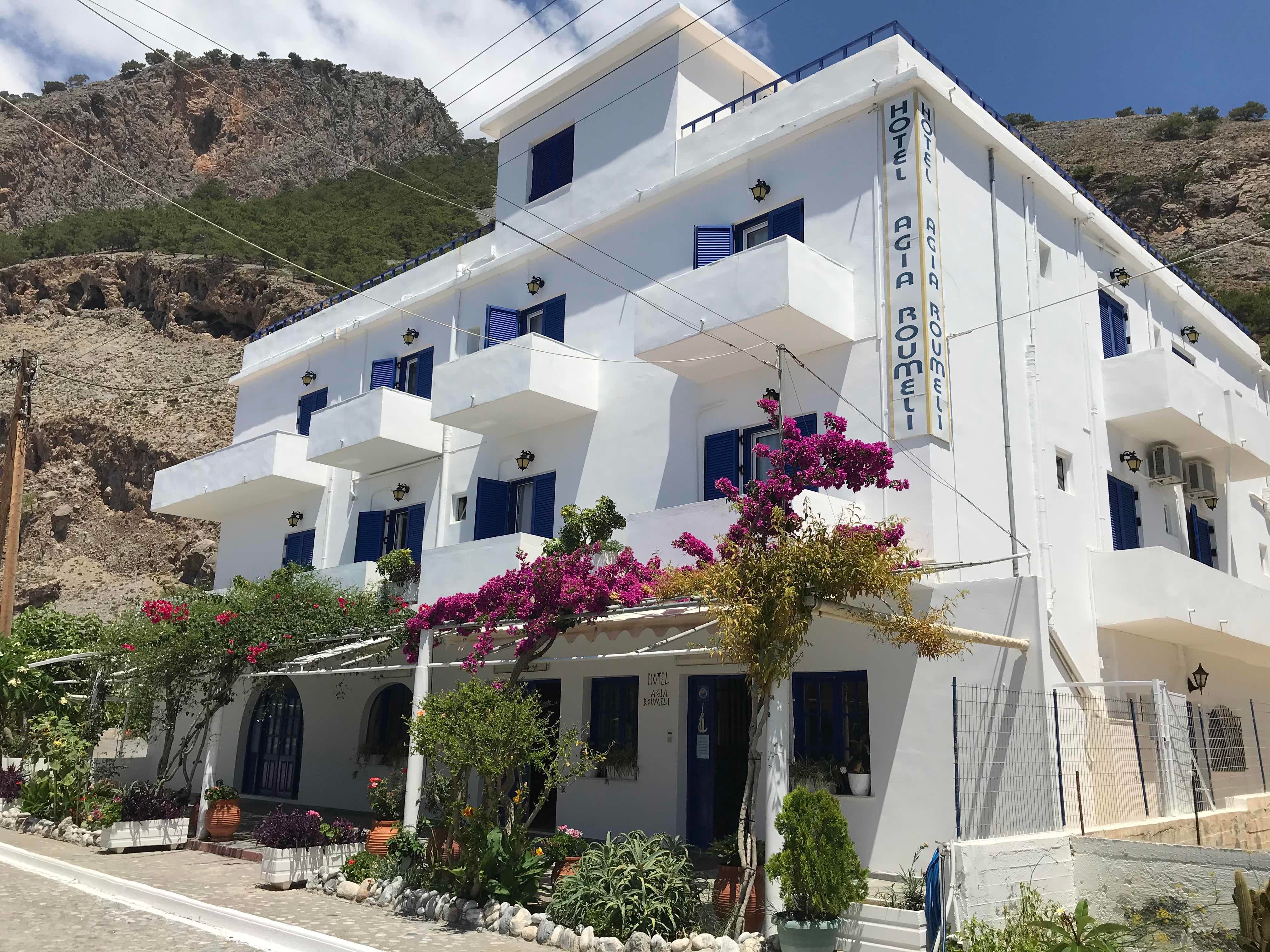 Agia Roumeli Hotel-浴室