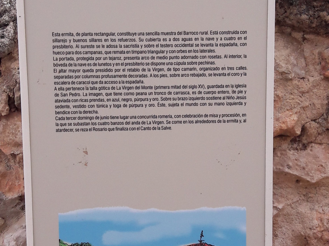 Ermita de la Virgen del Monte-Caracena必去景点
