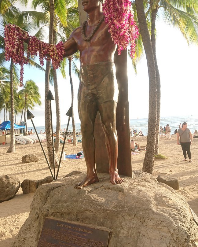 Statue of Duke Kahanamoku景点图片