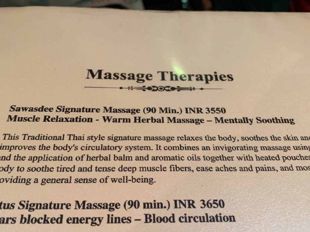 Sawasdee Traditional Thai Spa, Ambience Mall, Gurgaon-古尔冈必去景点