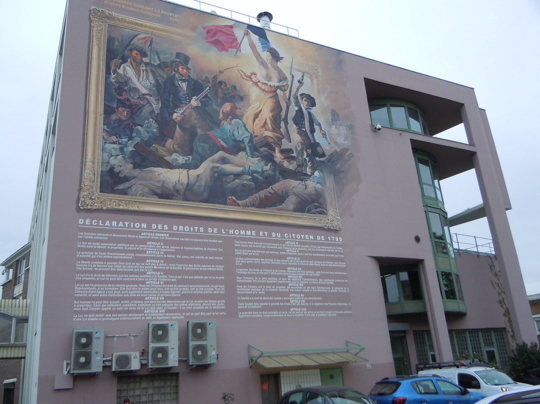 Fresque Droits de l'homme