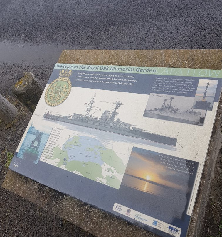 HMS Royal Oak Memorial-柯克沃尔必去景点