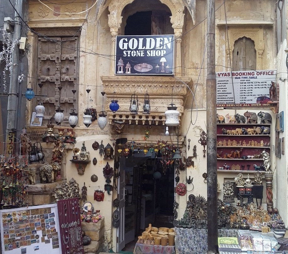 Antique Shop Jaisalmer-杰伊瑟尔梅尔必去景点