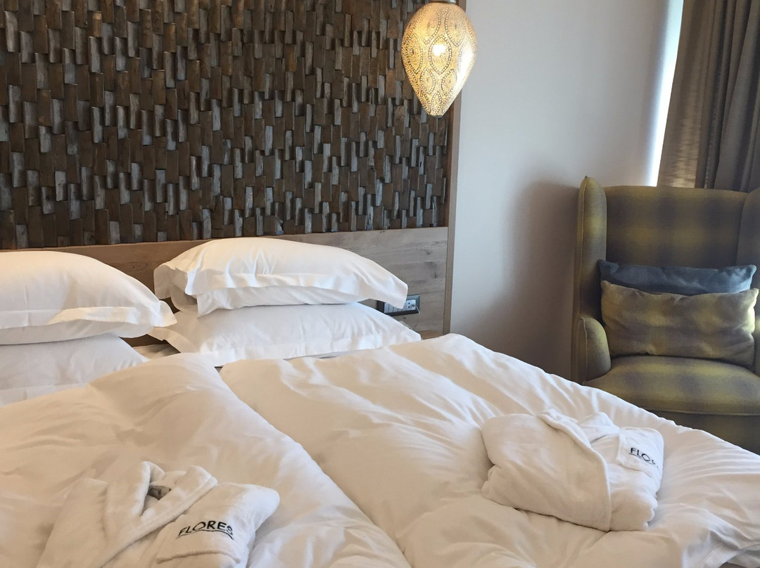 Merkine酒店住宿-Spa Hotel Flores Gydyklos Kambariai