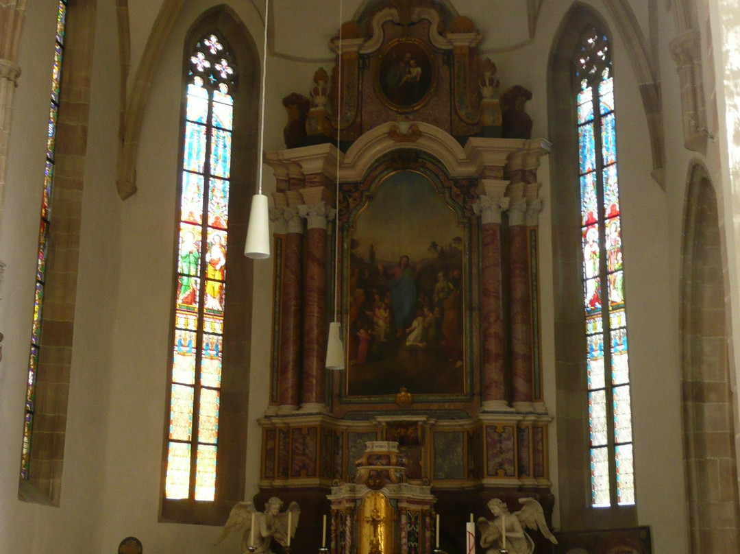 Alte Grieser Pfarrkirche mit dem Altar von Michael Pacher景点图片