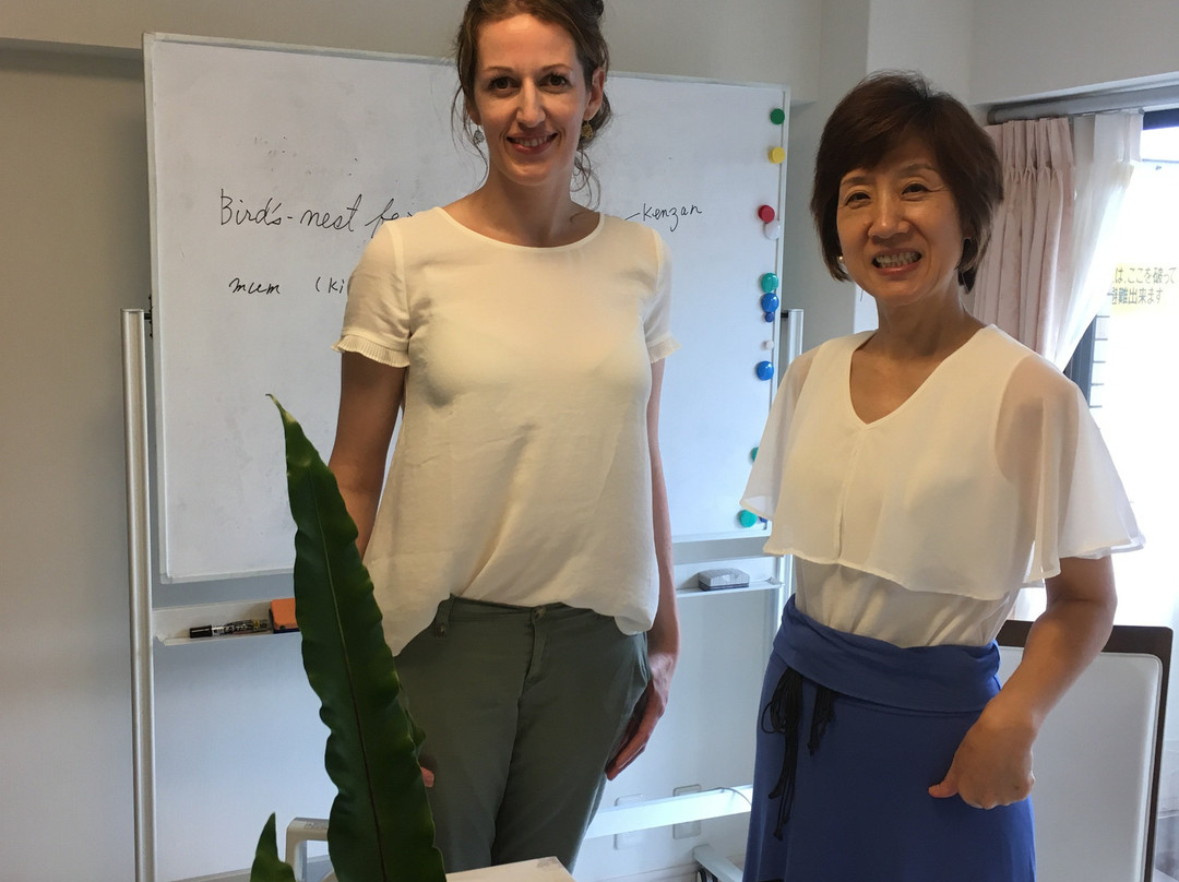 Sogetsu Ikebana Japanese Flower Arrangement For Tourist-Azabujuban必去景点