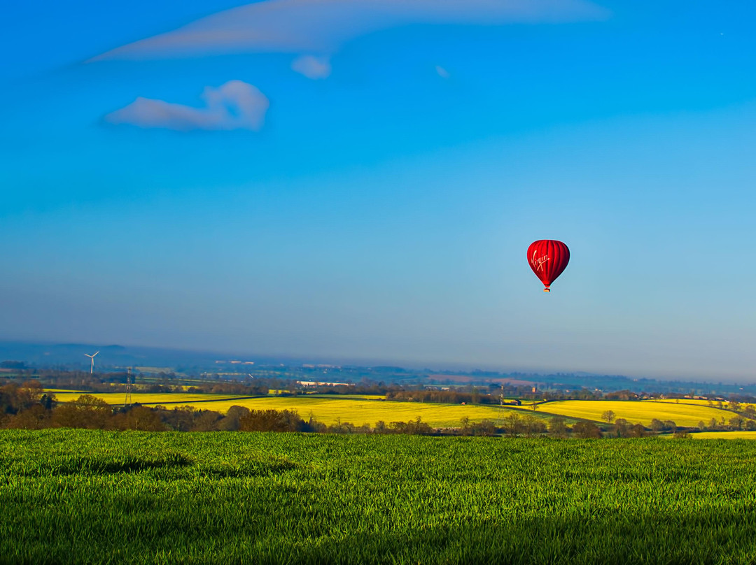 Virgin Balloon Flights - Northampton, Hanging Houghton-北安普敦必去景点