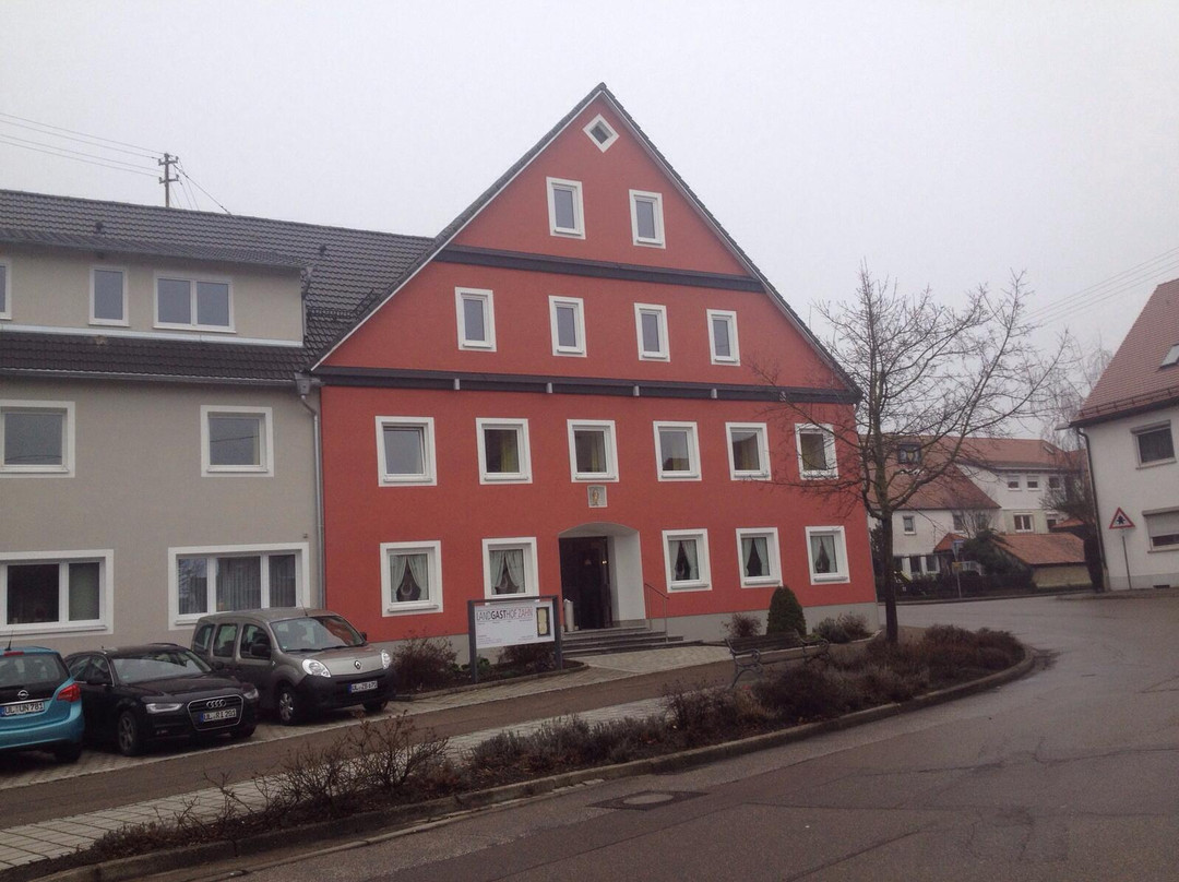 Rammingen酒店住宿-Landgasthof Zahn