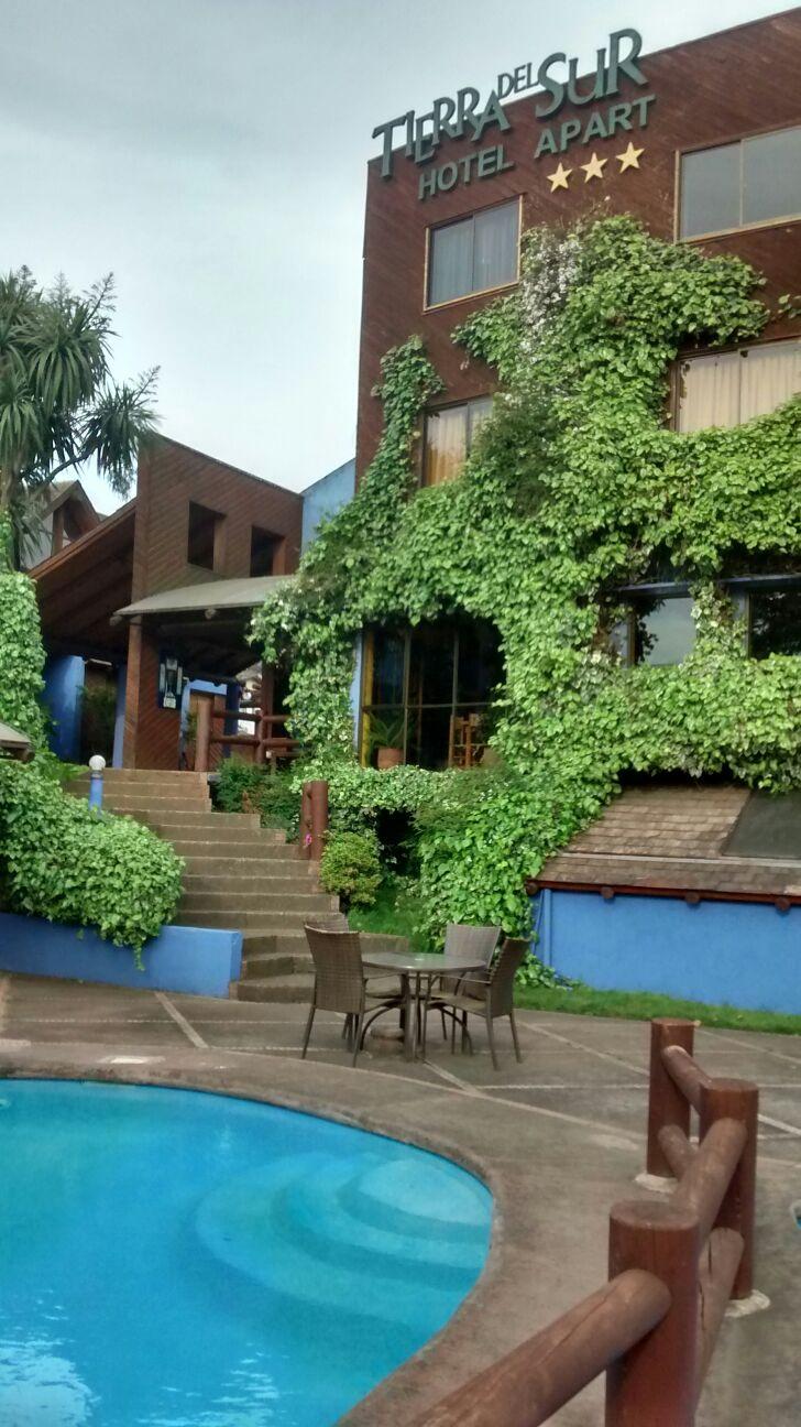 Tierra del Sur Apart Hotel-浴室