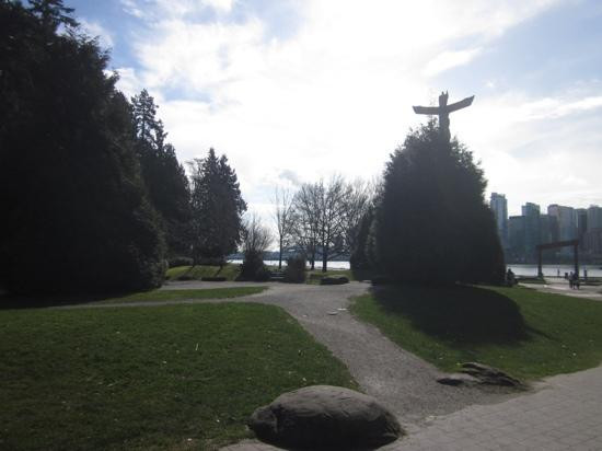 Brockton Point Totem Pole-温哥华必去景点