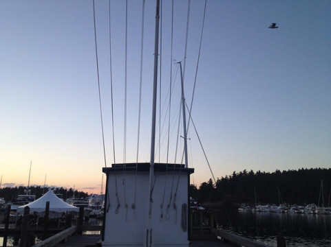 Roche Harbor Colors Ceremony-Roche Harbor必去景点