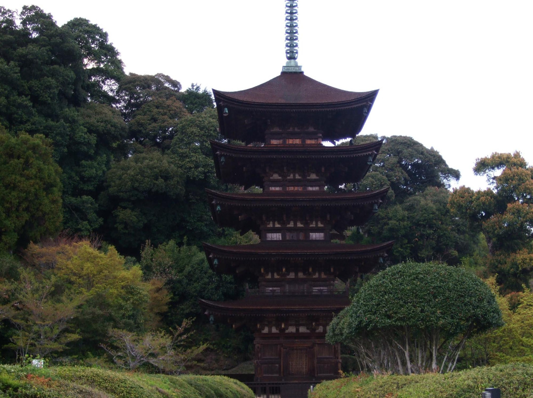 Ruriko Temple Five-Story Pagoda-山口市必去景点