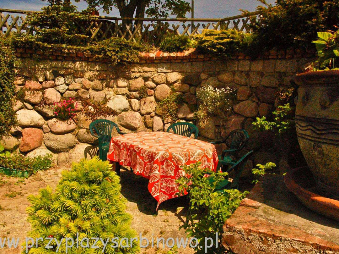 Sarbinowo酒店住宿-Dom Przy Plaży