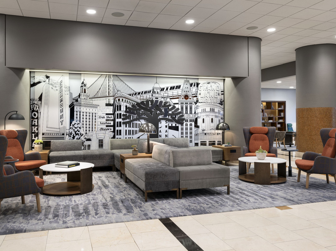 奥克兰酒店住宿-奥克兰市中心万豪酒店